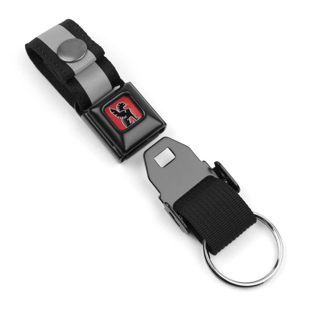 Black Mini Buckle Keychain #color_black