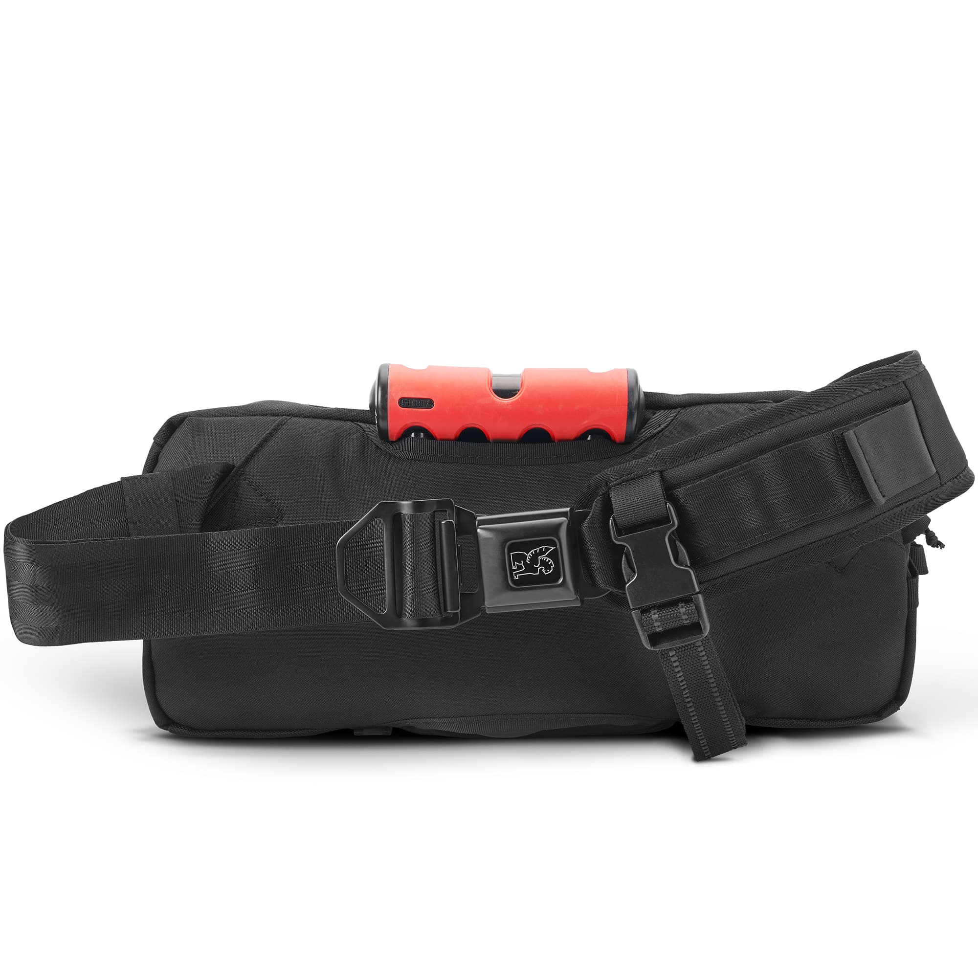 9L Kadet Sling in black strap detail #color_black aluminum