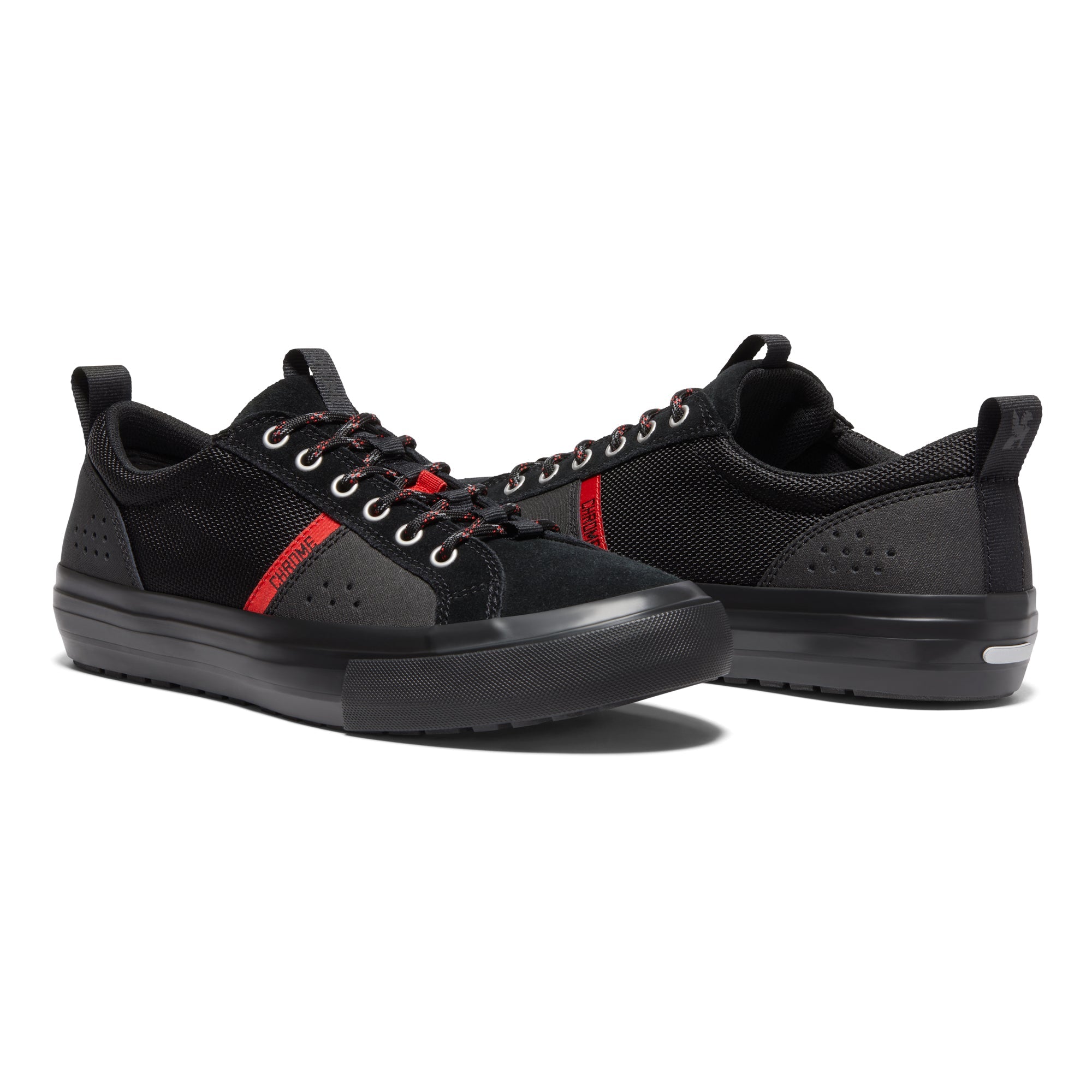 Kursk TR sneaker in black side view #color_black