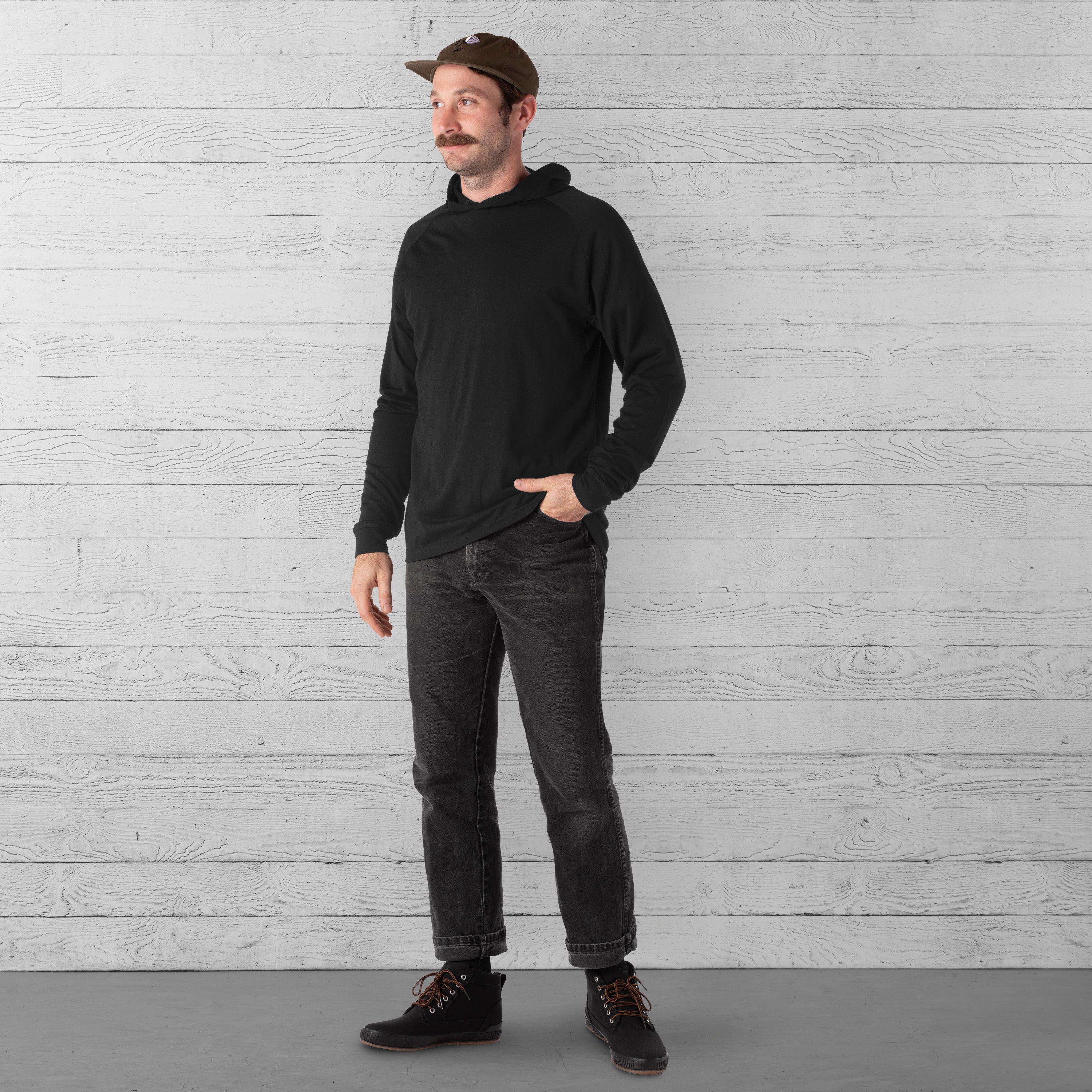 Merino LS Hoodie