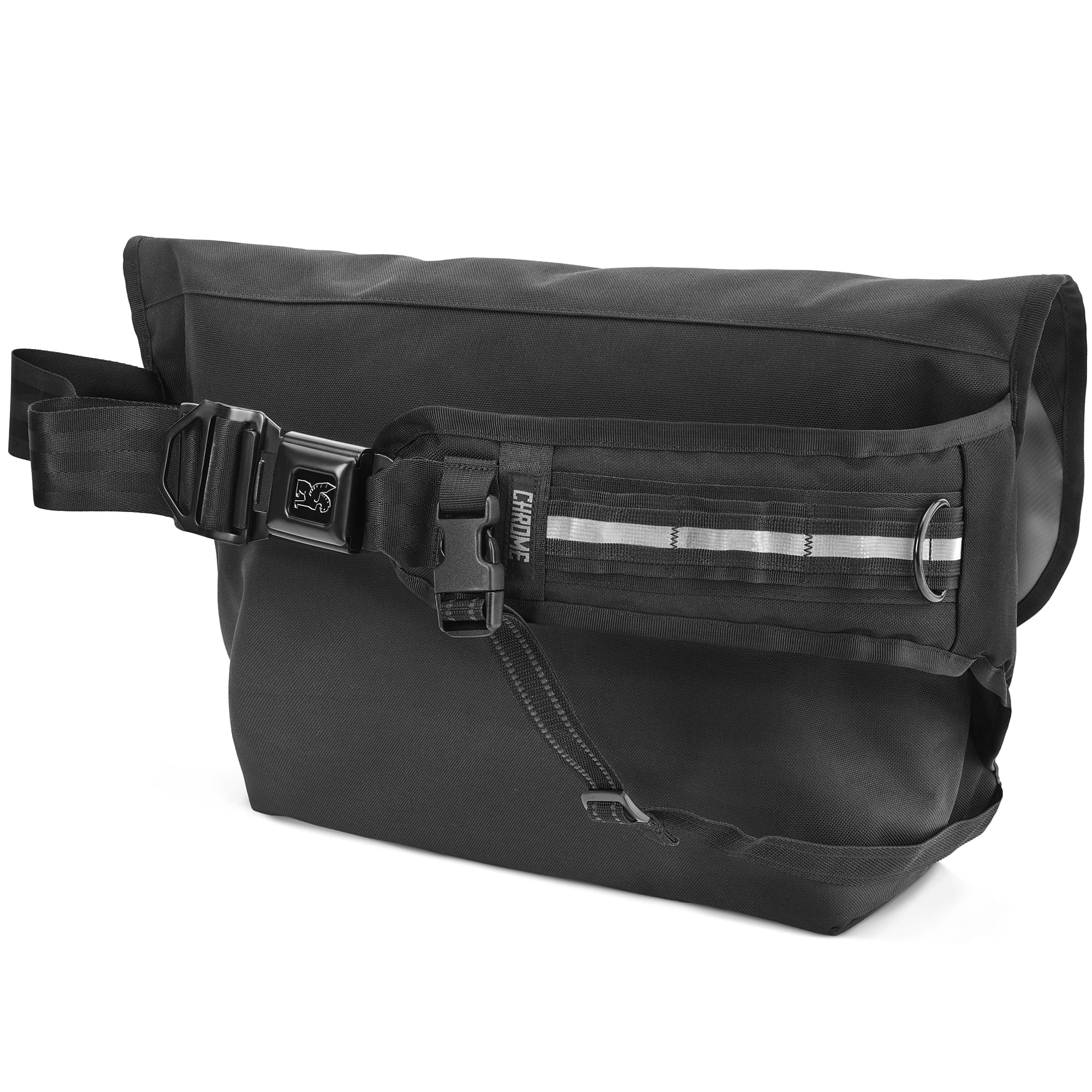 24L Citizen Messenger in Black back view #color_all black